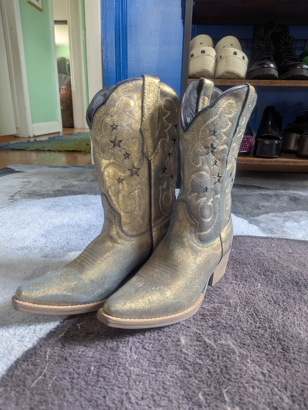 Sterling River Gold Women's Cowboy Boots
